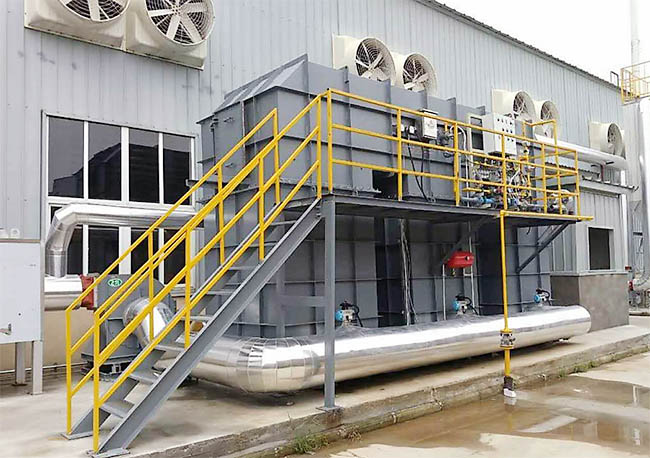 制藥廢氣風(fēng)量小、濃度高直接燃燒處理工程